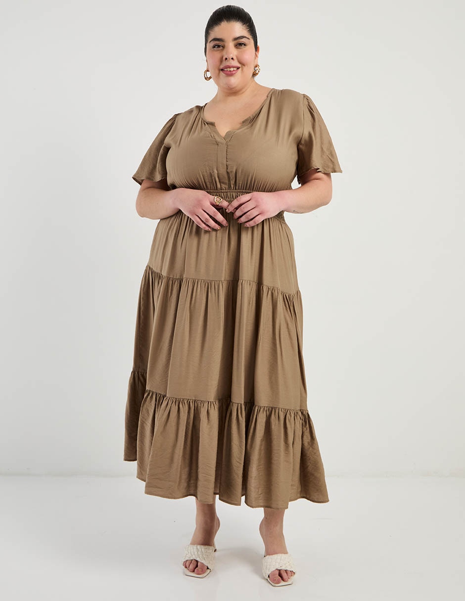Vestido crop casual para mujer