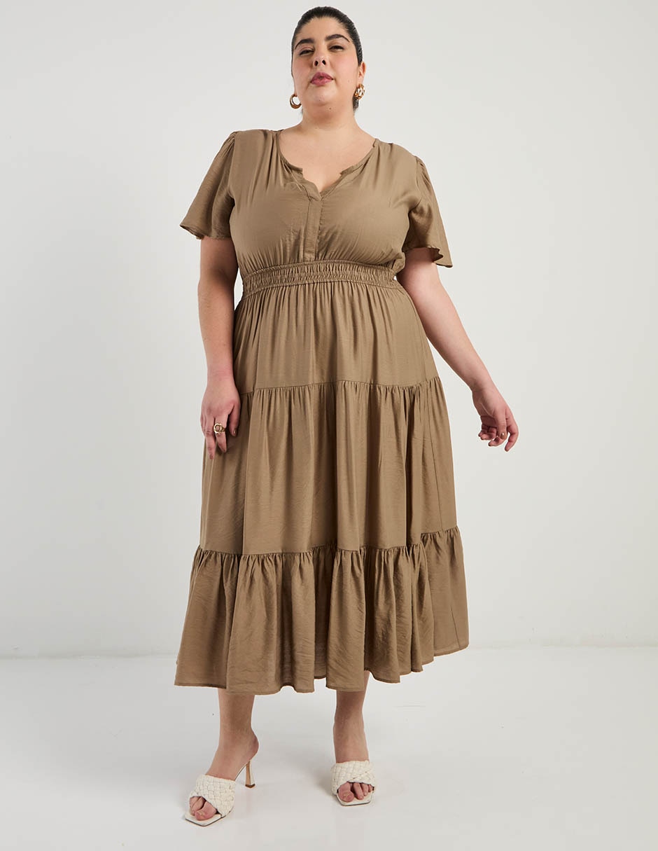 Vestido crop casual para mujer