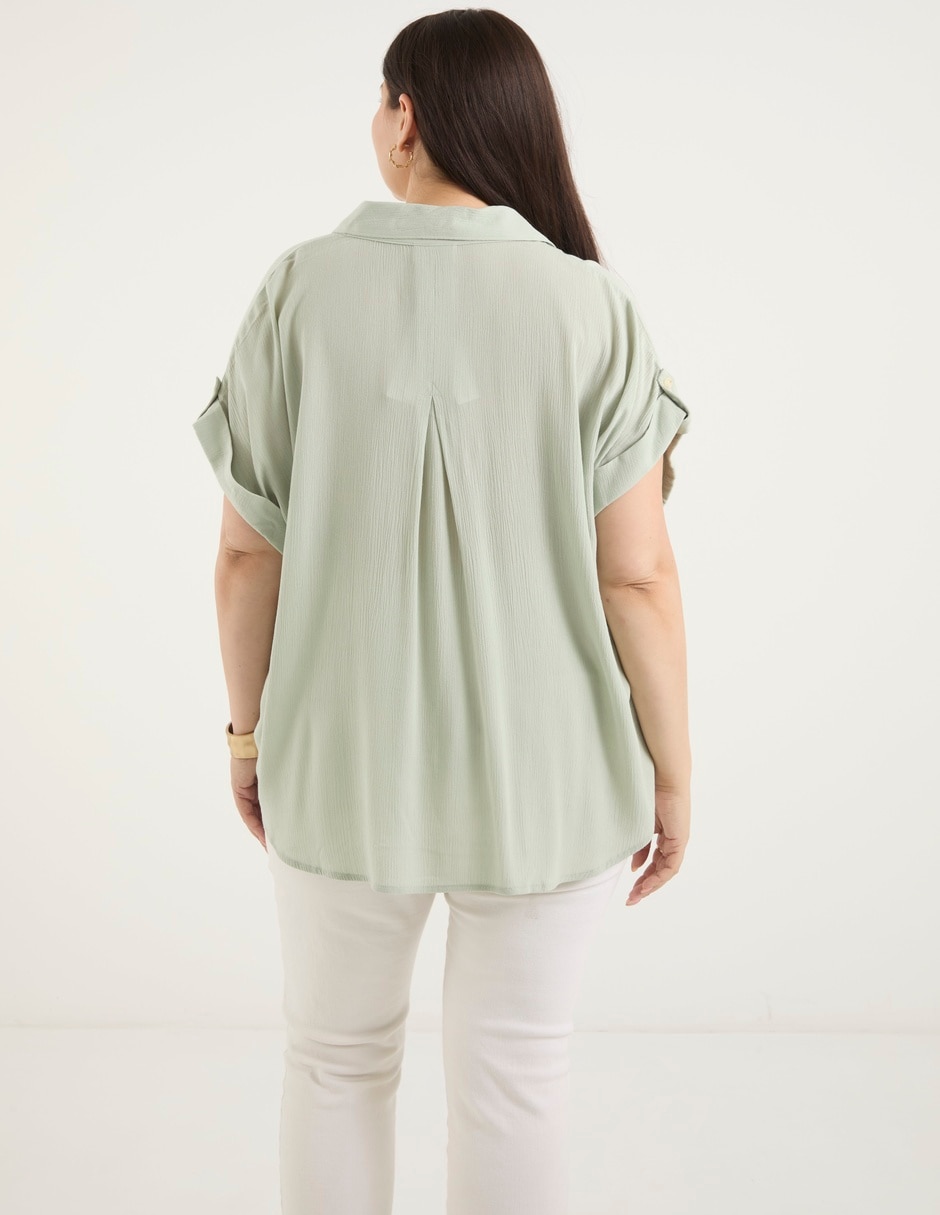 Blusa manga corta para mujer 2