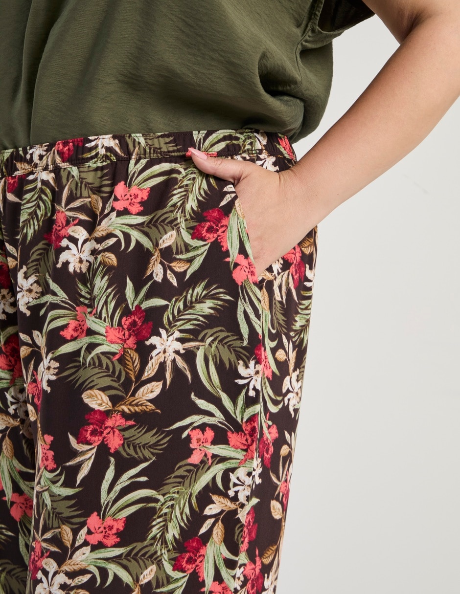 Pantalón relaxed amplio para mujer 5