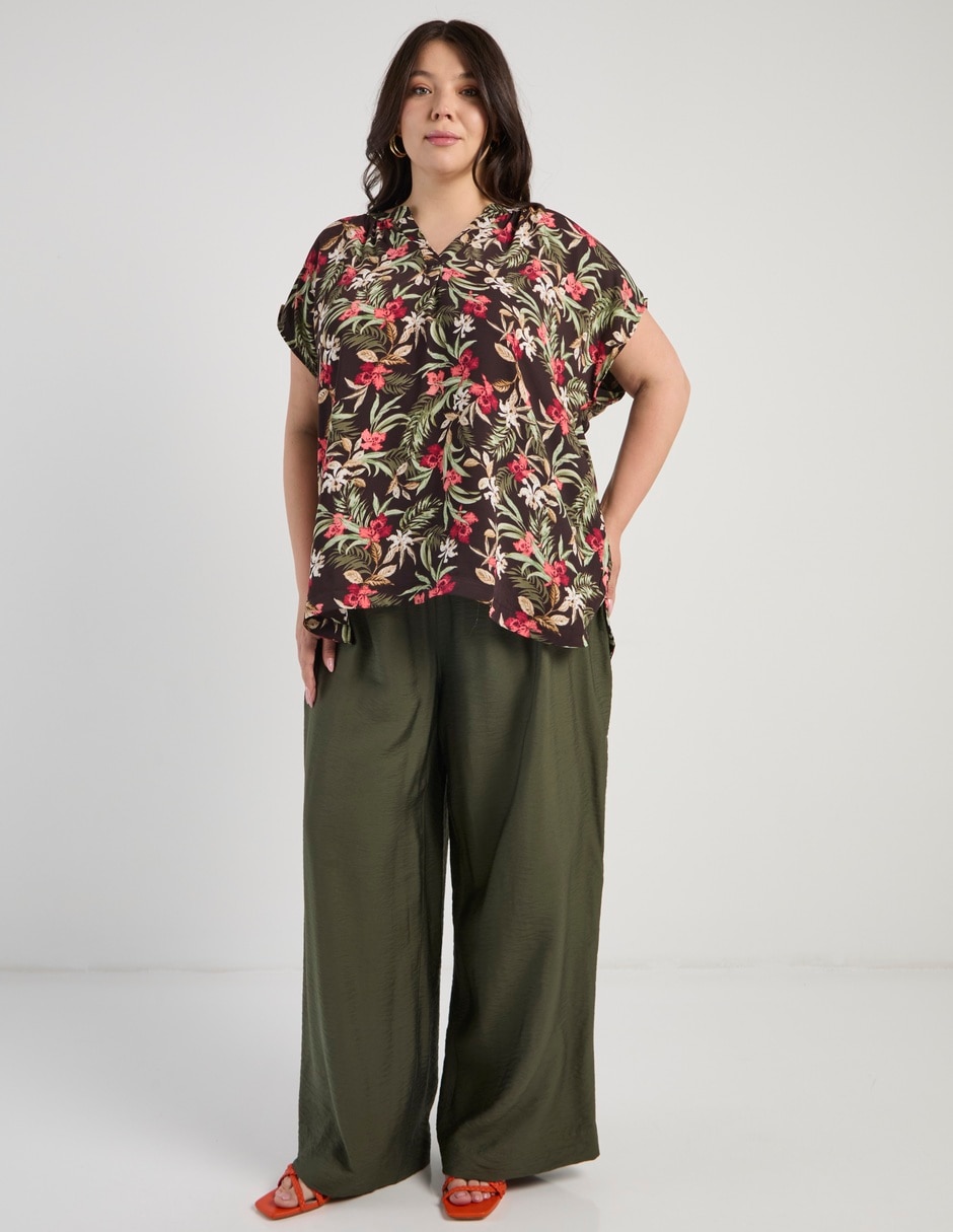 Pantalón regular para mujer 4