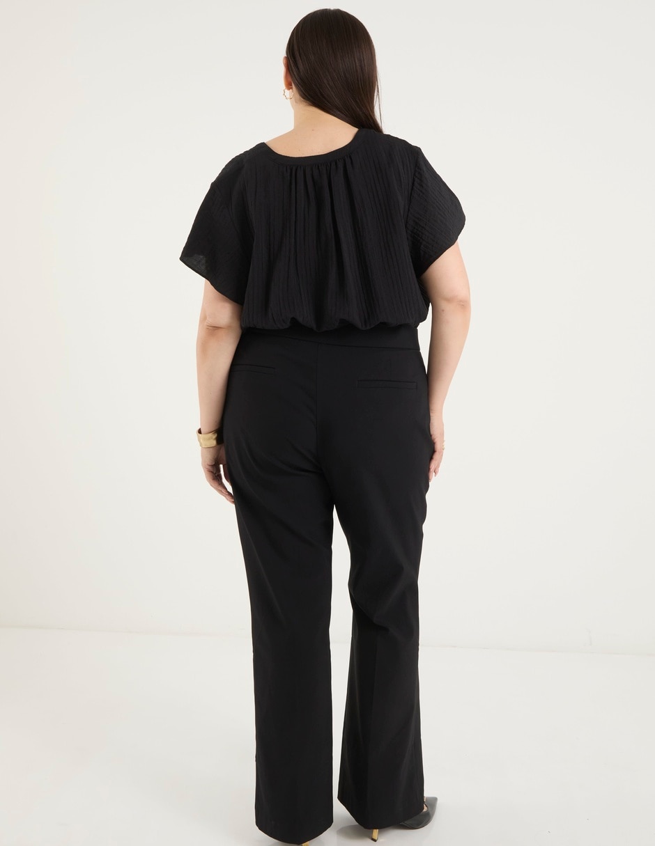 Pantalón de vestir amplio para mujer 5