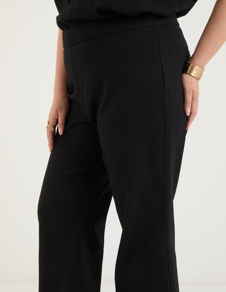 Pantalón de vestir amplio para mujer 7