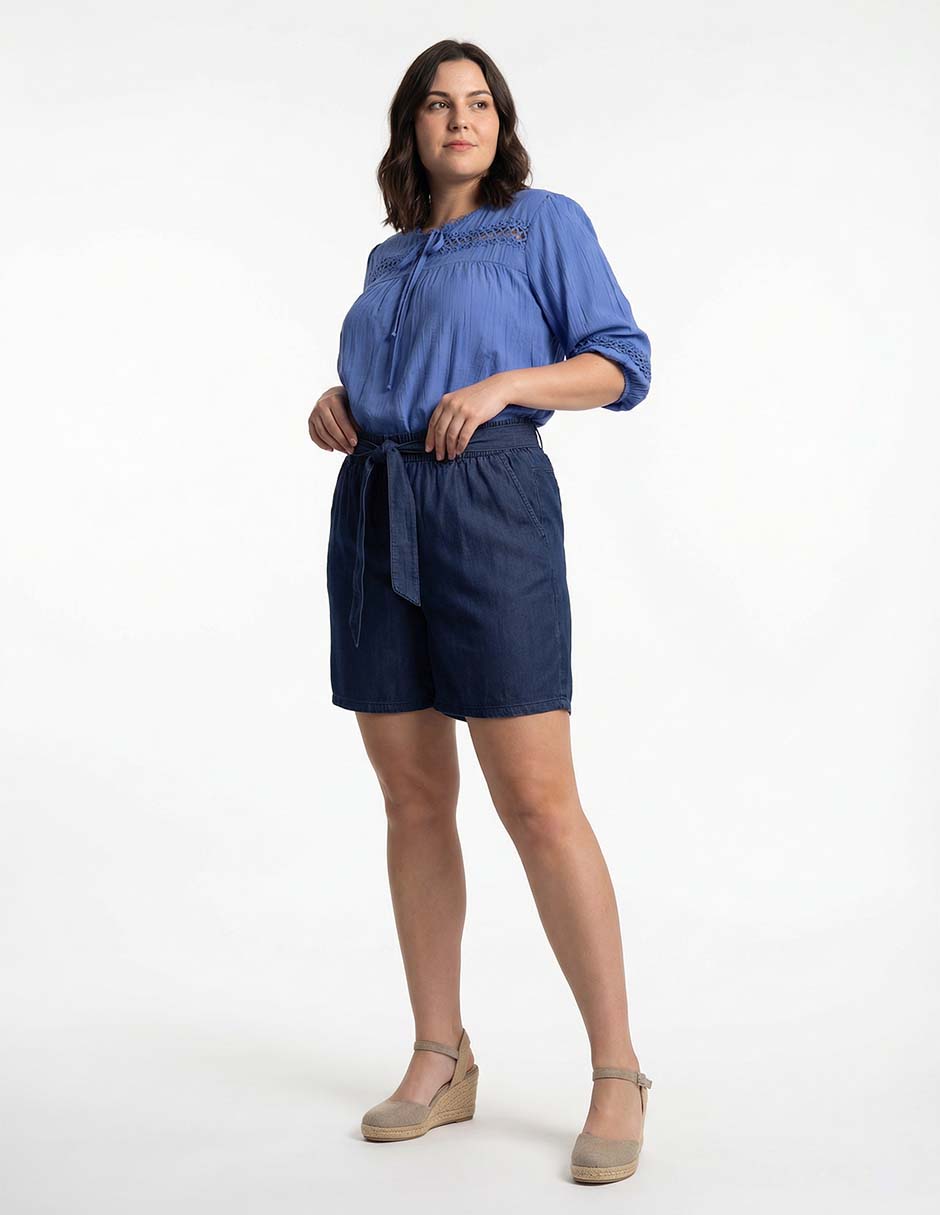 Short de mezclilla para mujer 3