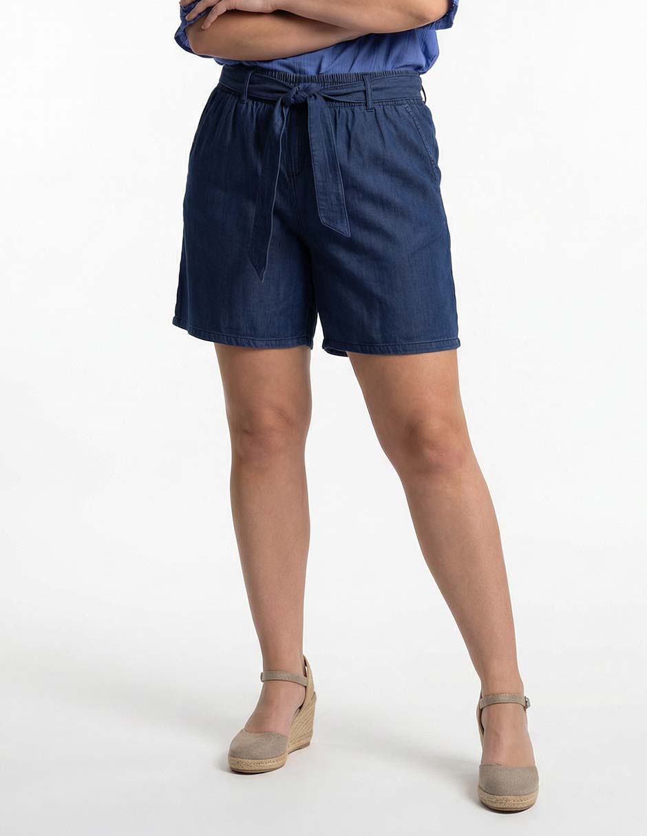 Short de mezclilla para mujer