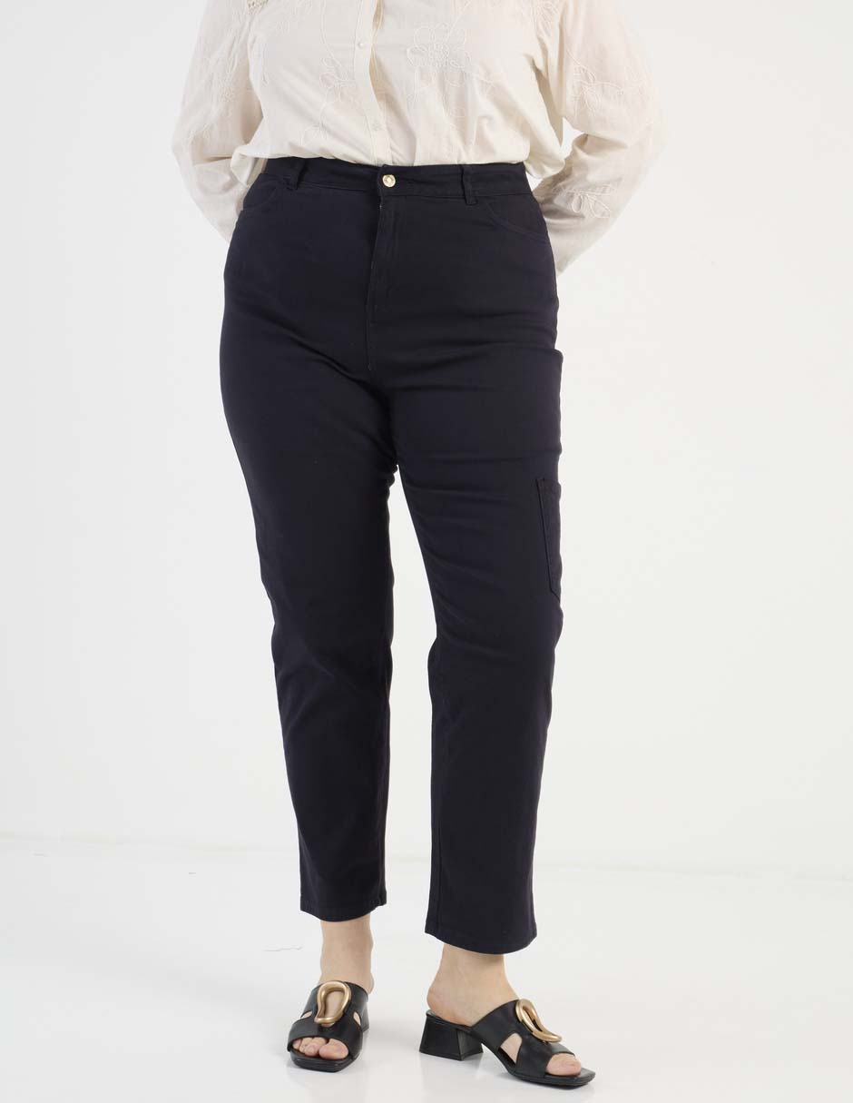 Jeans slim cintura baja para mujer 1