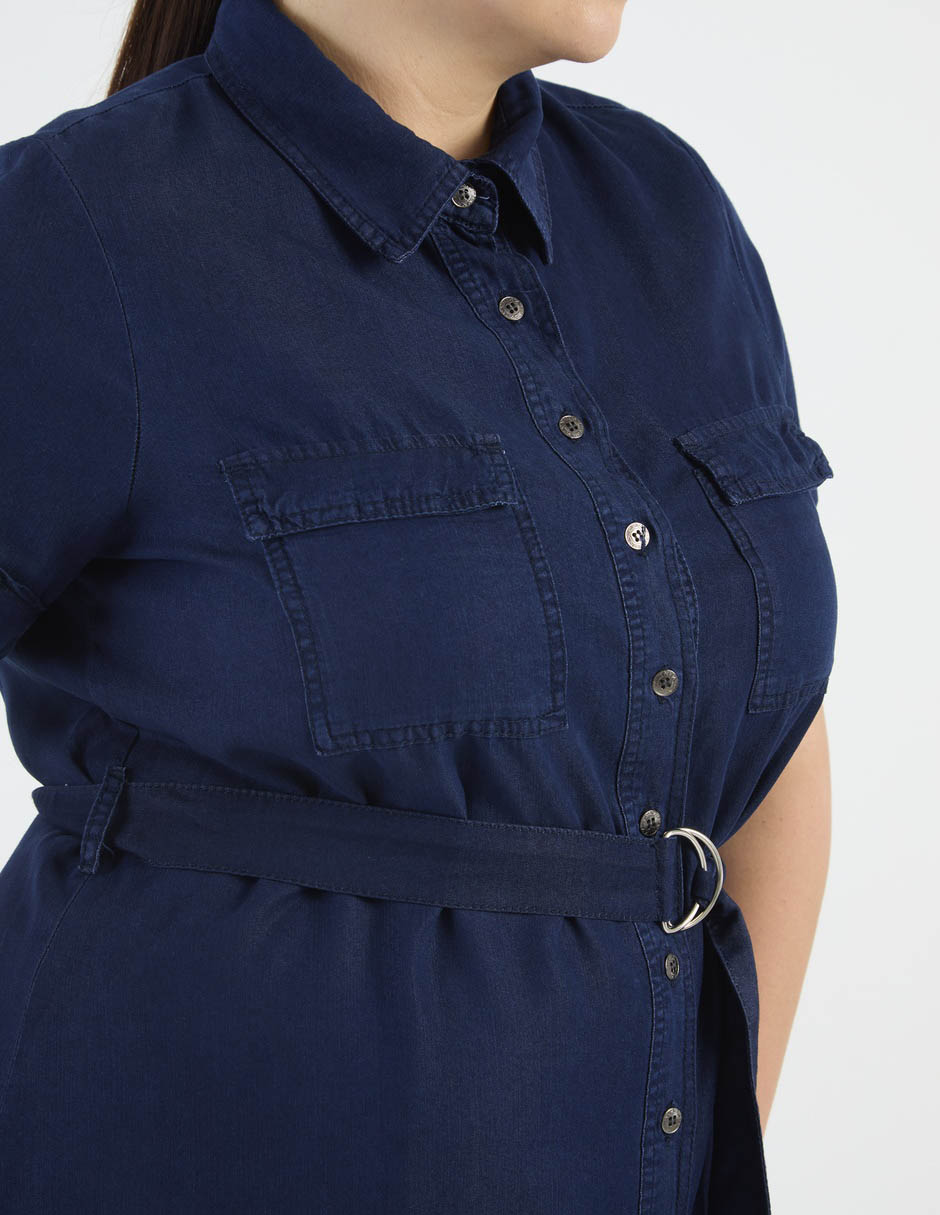 Vestido a la rodilla casual para mujer 5