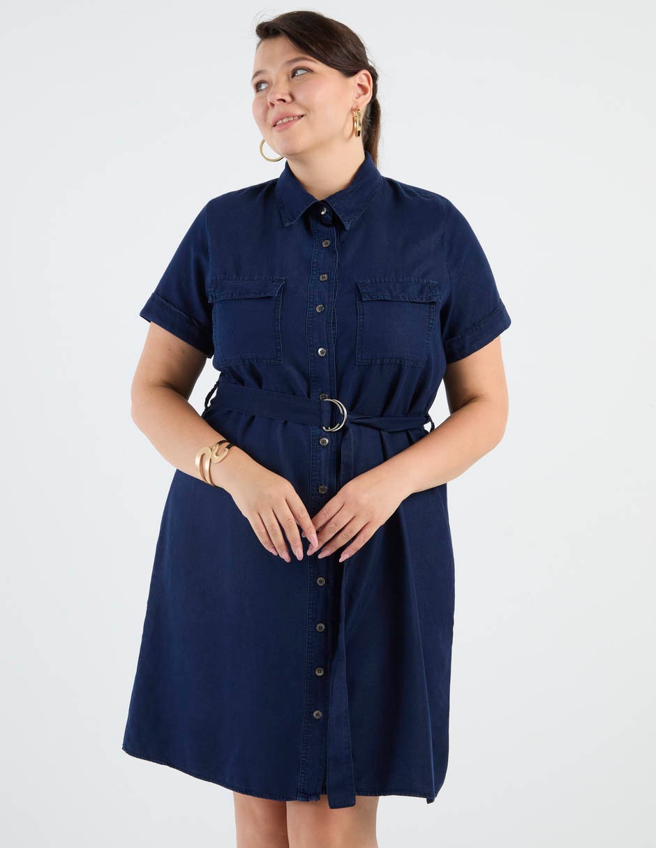 Vestido a la rodilla casual para mujer Vestido a la rodilla casual para mujer