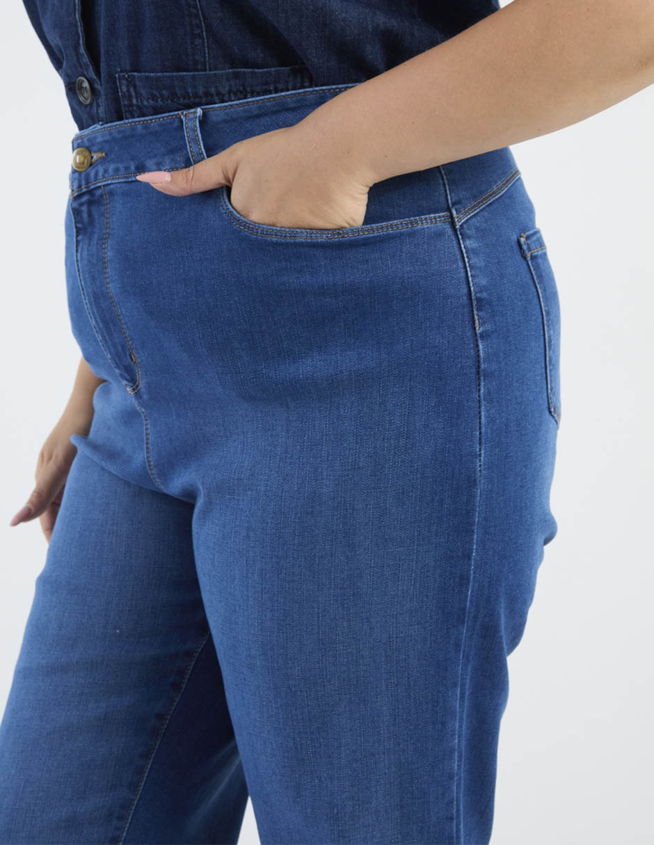 Jeans straight para mujer 2