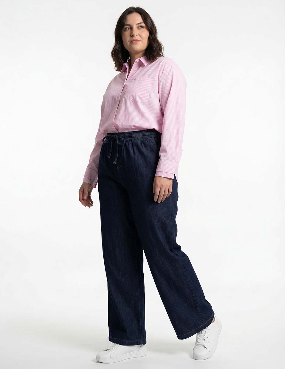 Jeans amplio para mujer 2
