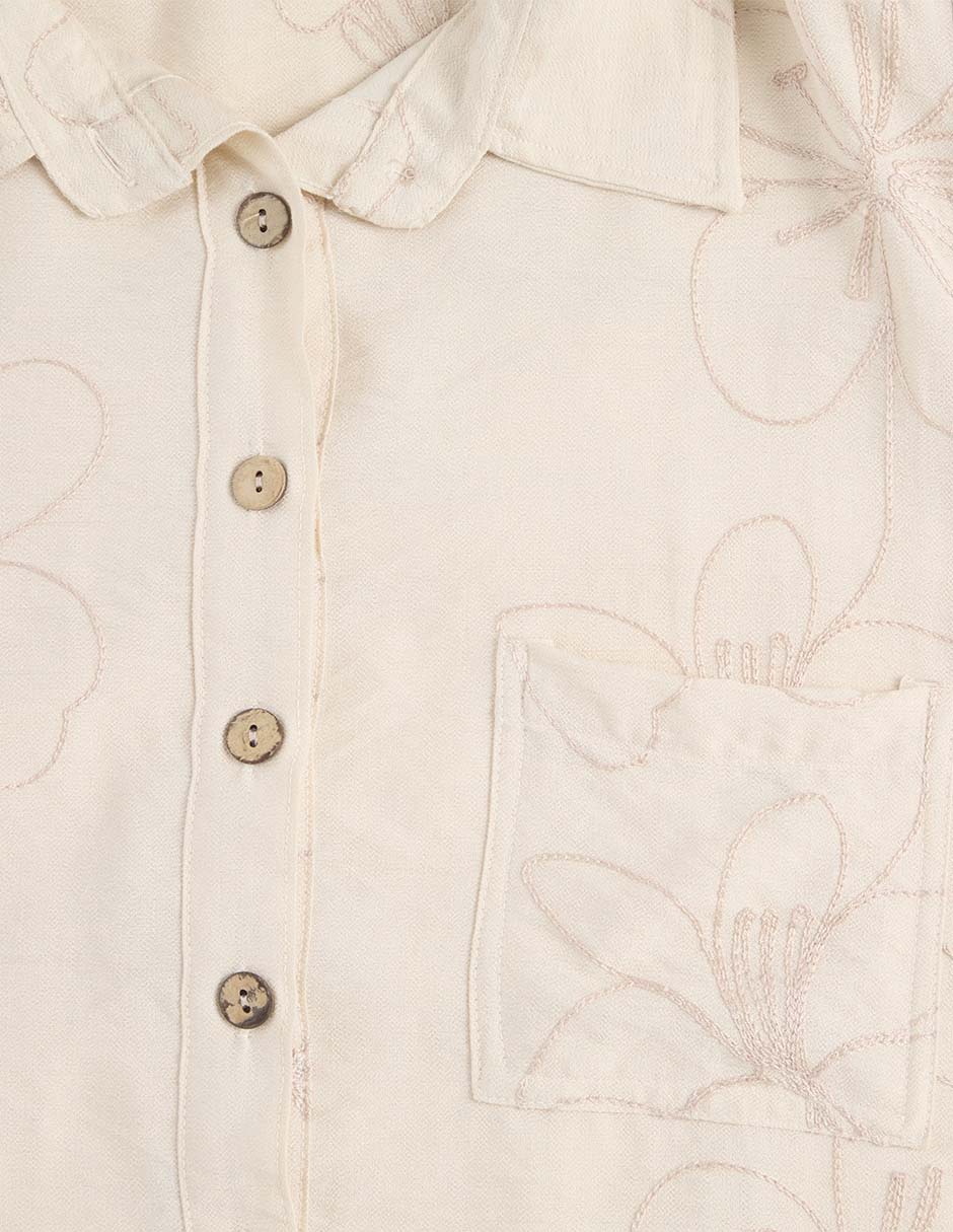 Blusa manga al codo para mujer 8