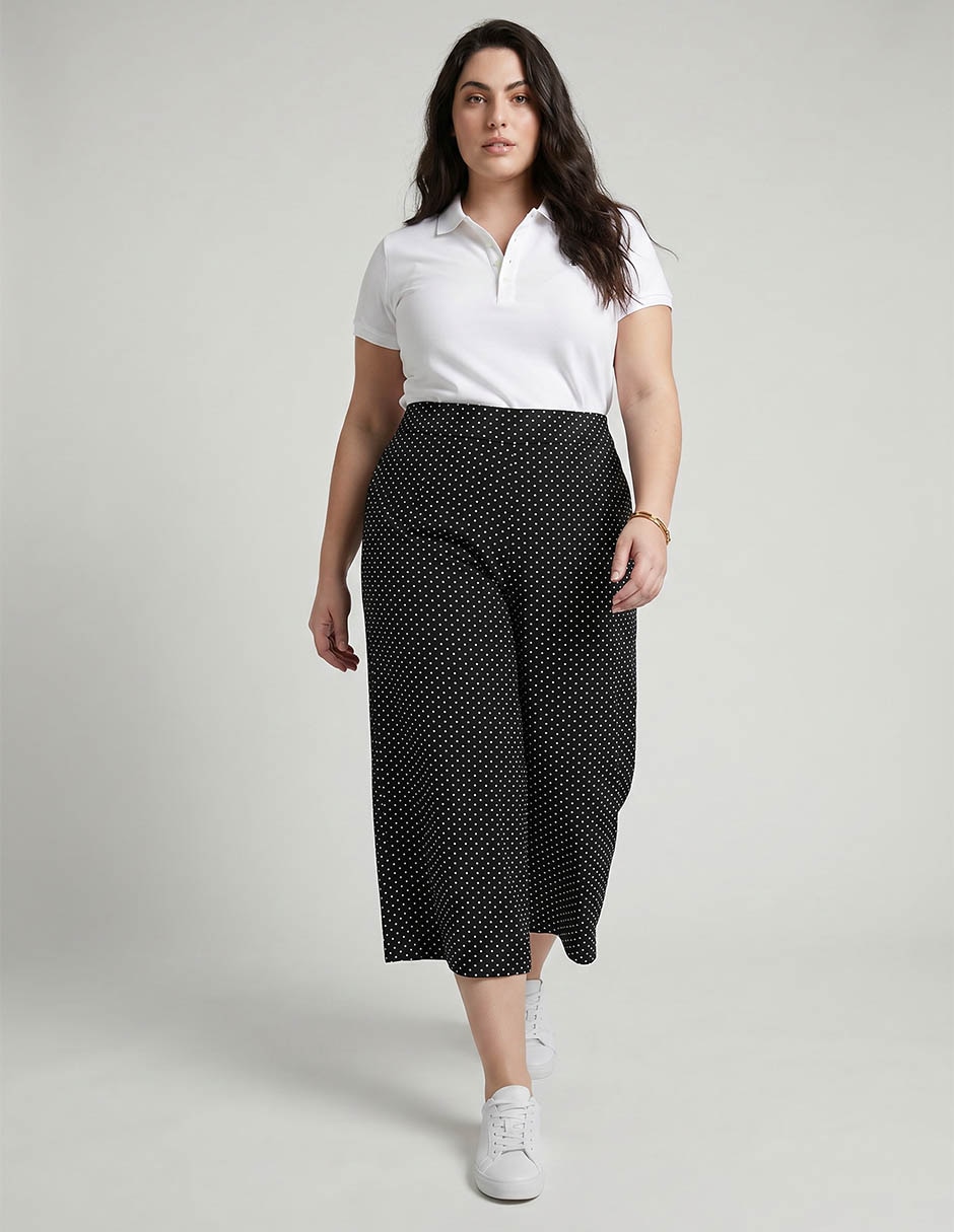 Pantalón capri recto para mujer 3