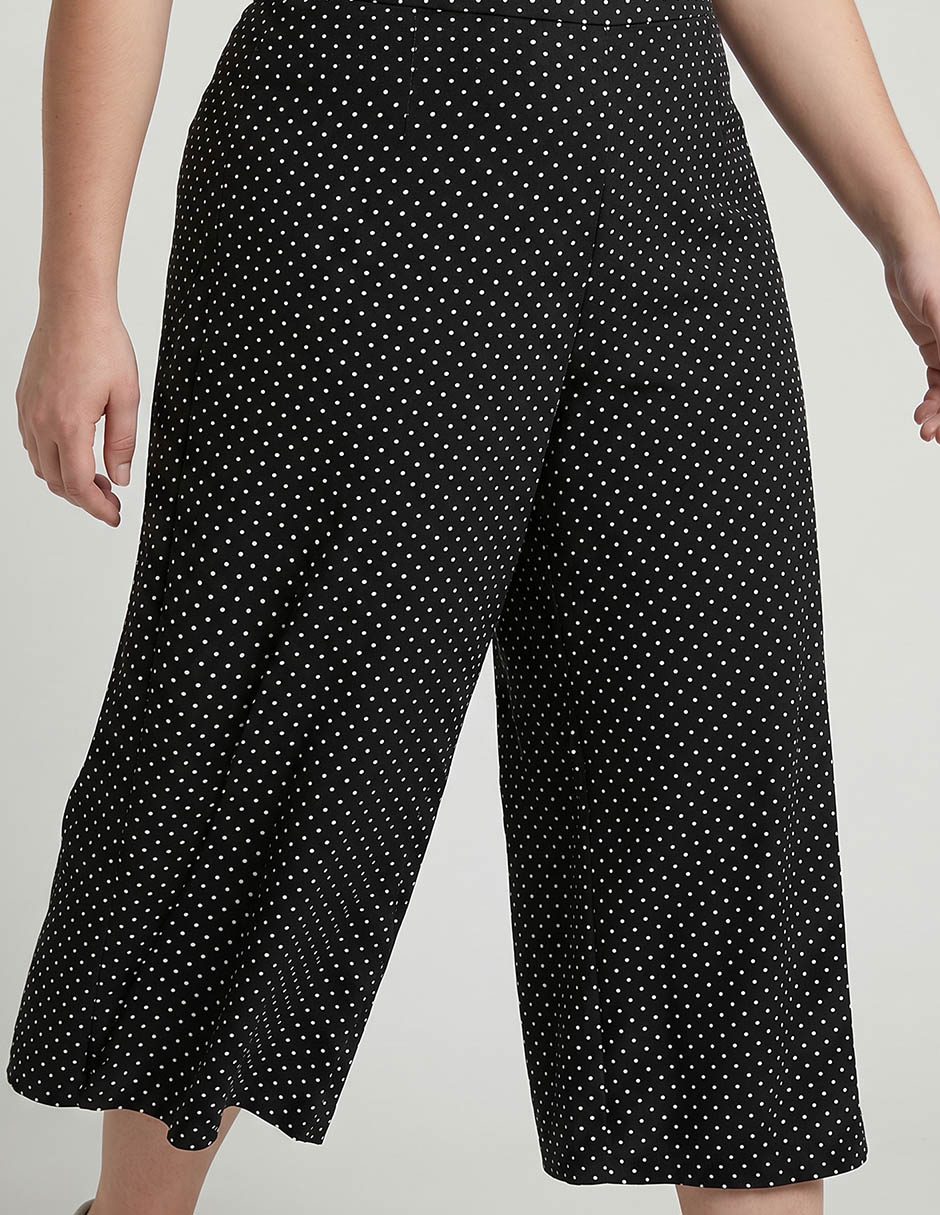 Pantalón capri recto para mujer 4