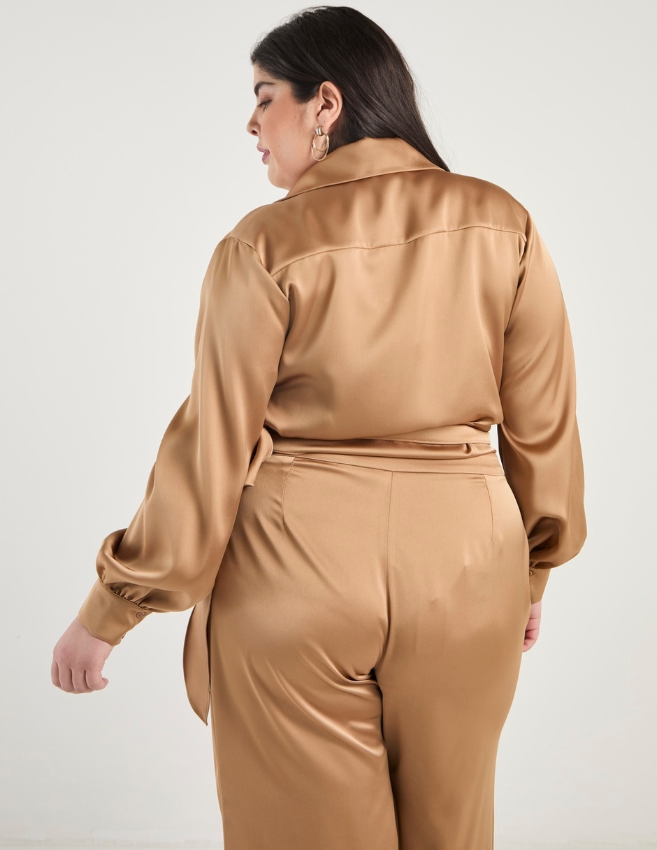 Blusa manga larga para mujer 11