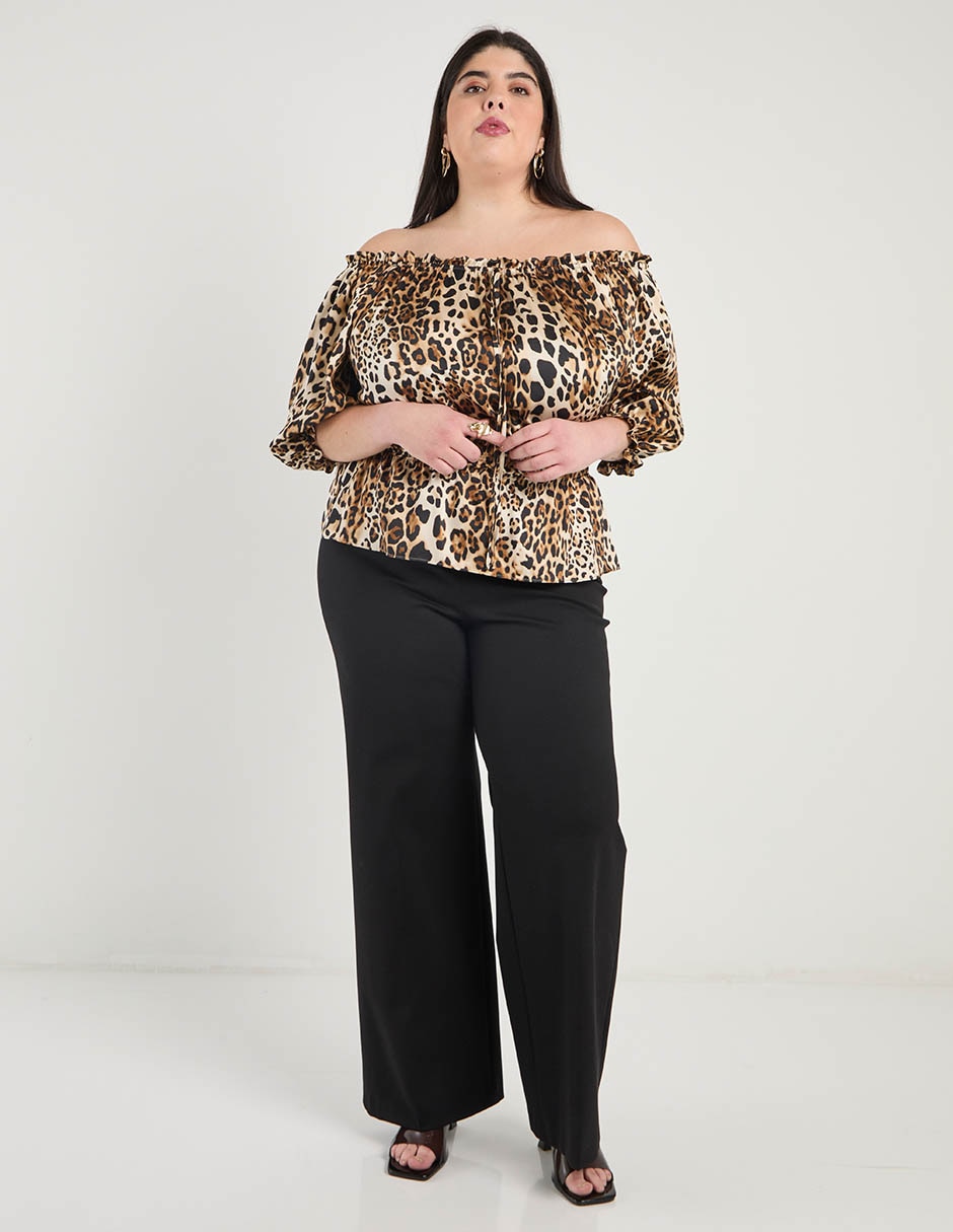 Blusa manga 3/4 para mujer 7