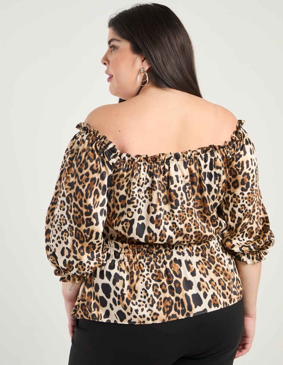 Blusa manga 3/4 para mujer 11