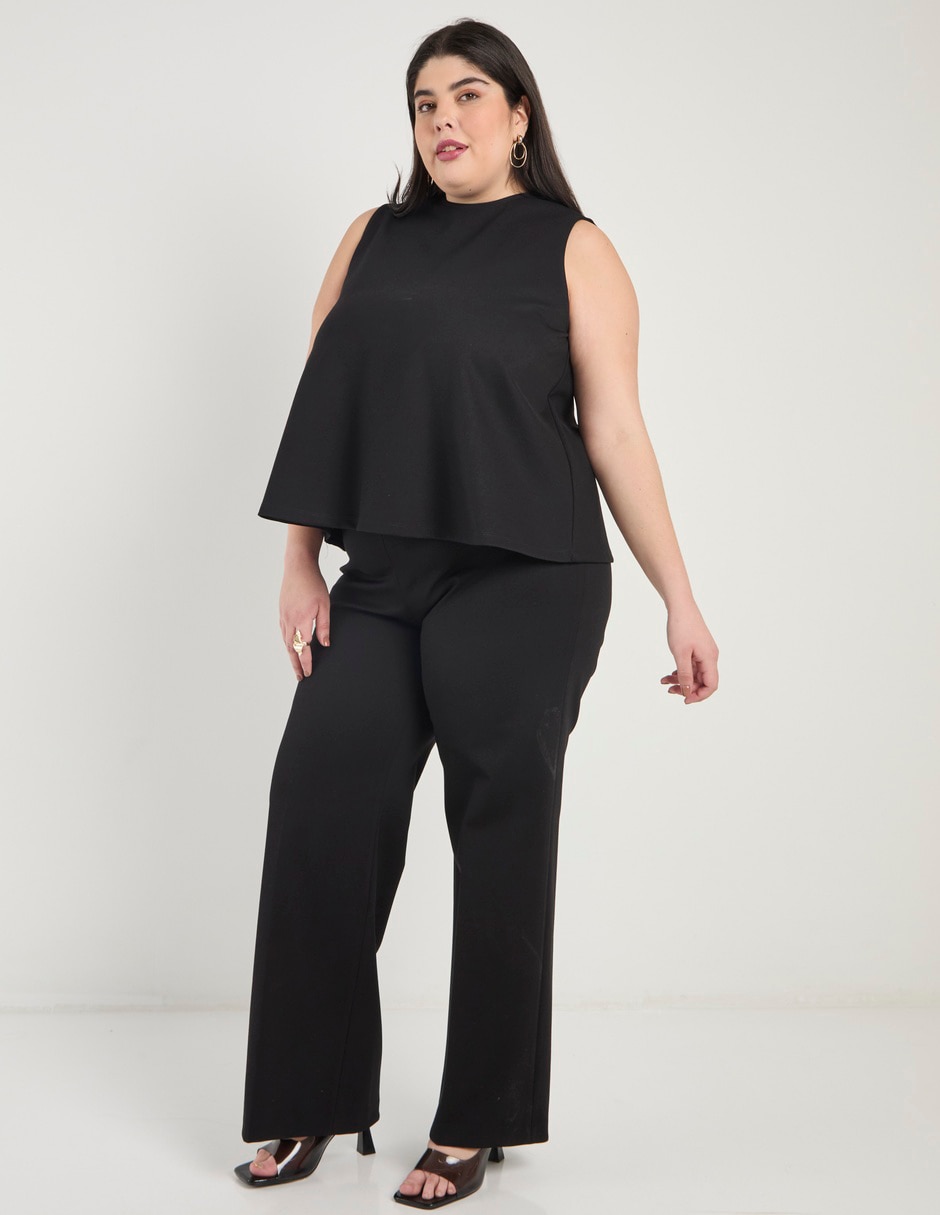 Pantalón amplio para mujer 7
