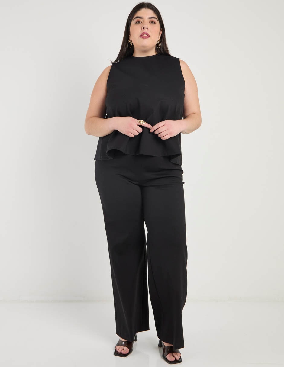 Pantalón amplio para mujer 8