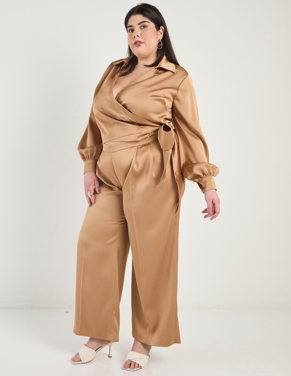 Pantalón amplio para mujer 8