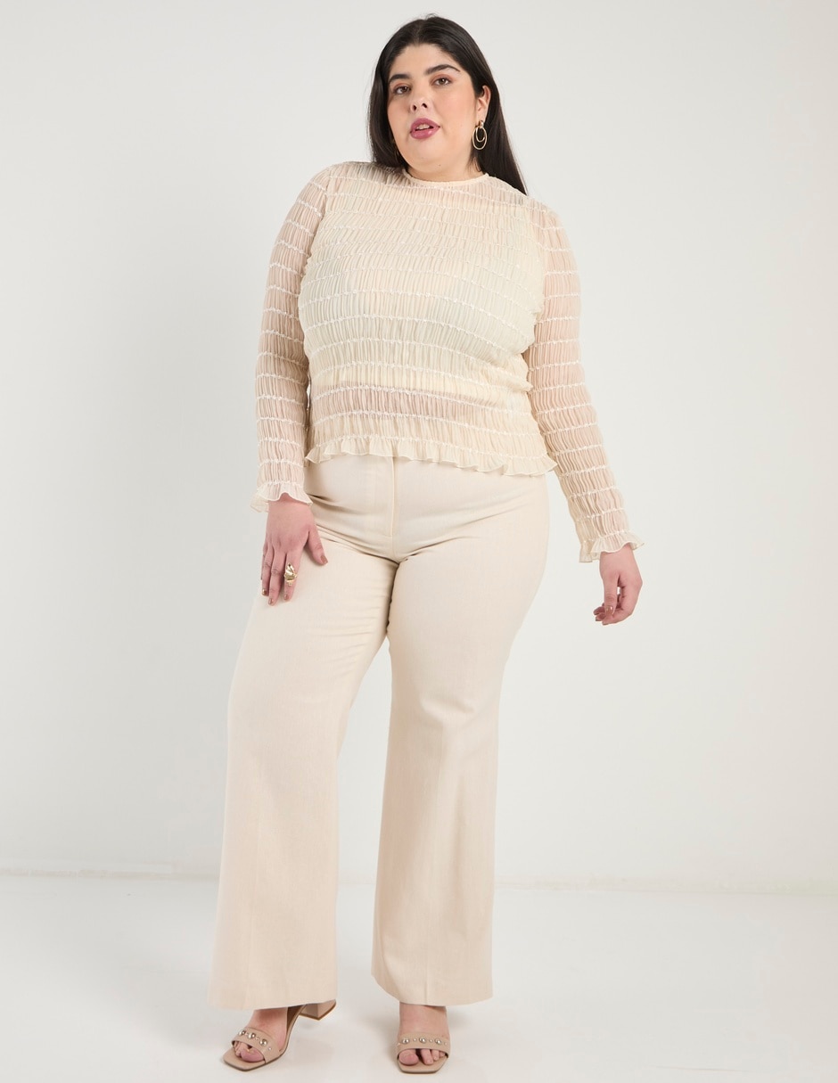 Pantalón straight para mujer 7