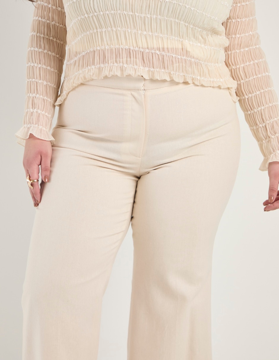 Pantalón straight para mujer 9