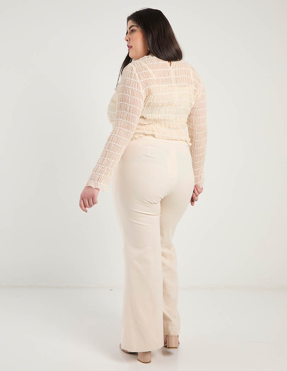 Pantalón straight para mujer 11