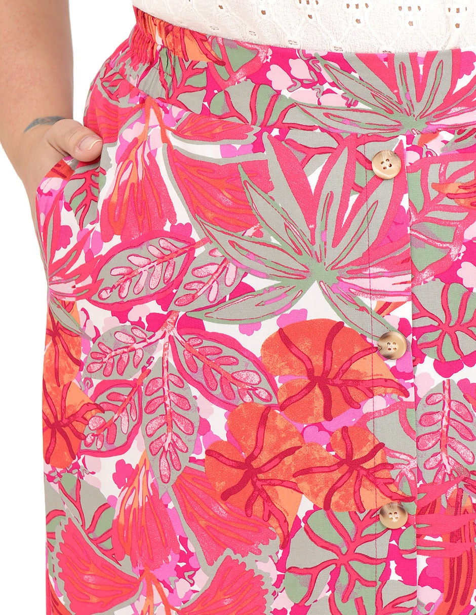 Falda 3/4 grupo bromelia a la cintura 4