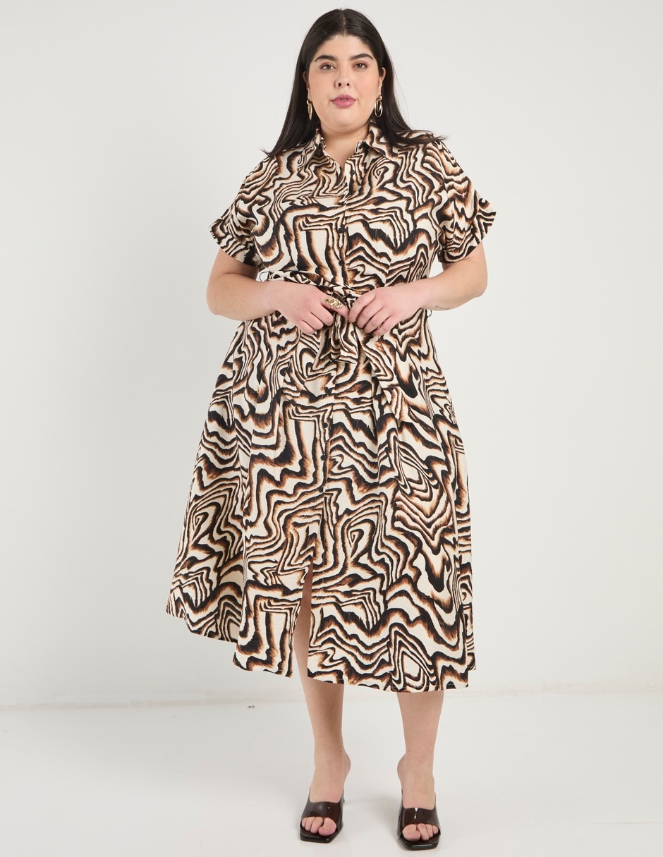 Vestido midi casual para mujer 1