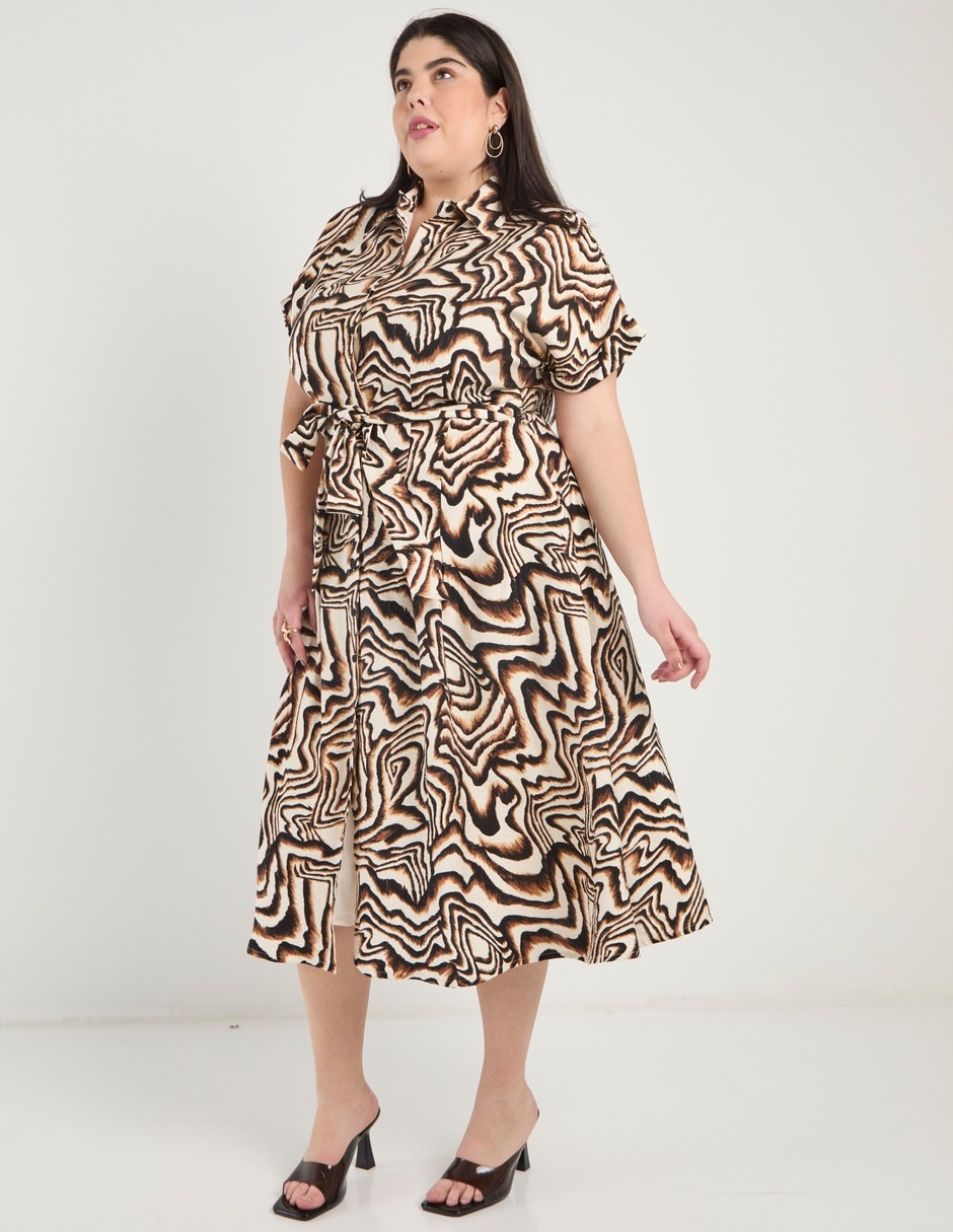 Vestido midi casual para mujer 9