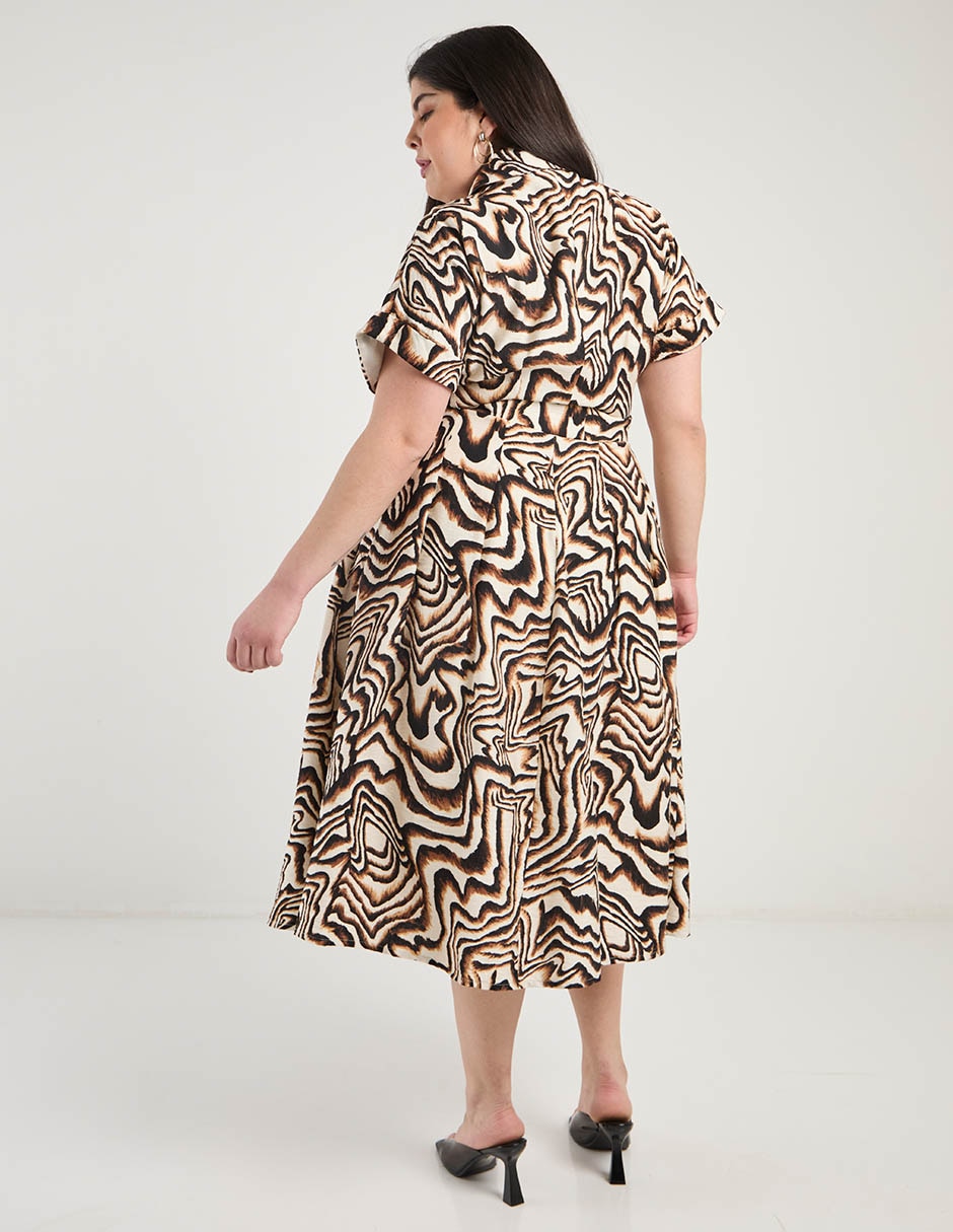 Vestido midi casual para mujer 13