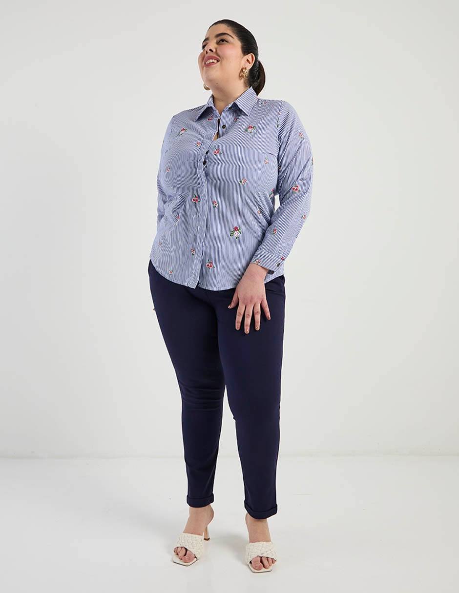 Pantalón slim para mujer 5
