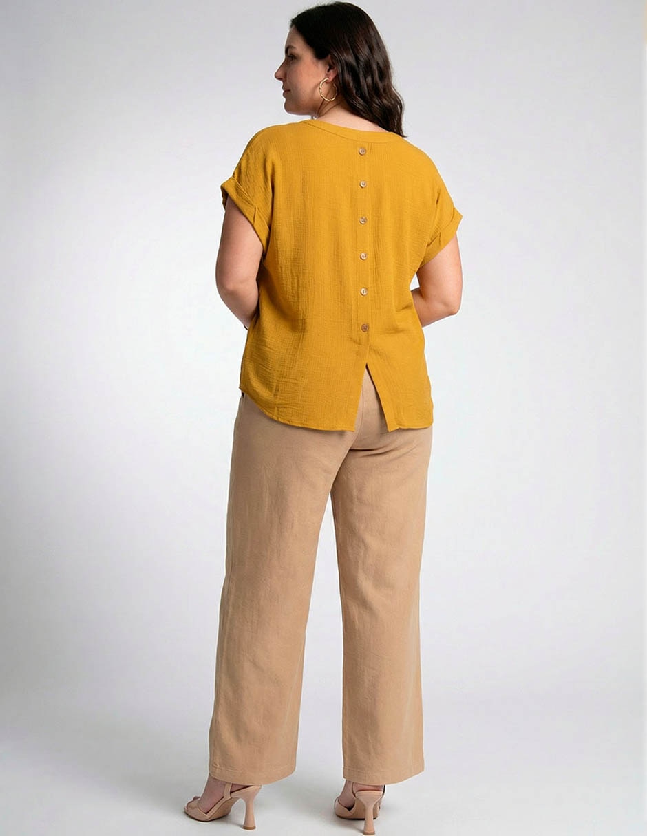 Blusa manga corta para mujer 2