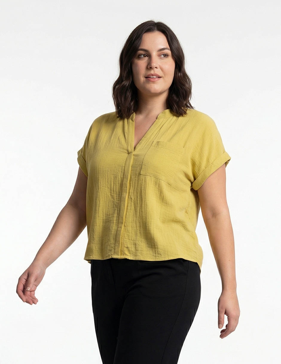 Blusa manga corta para mujer Blusa manga corta para mujer