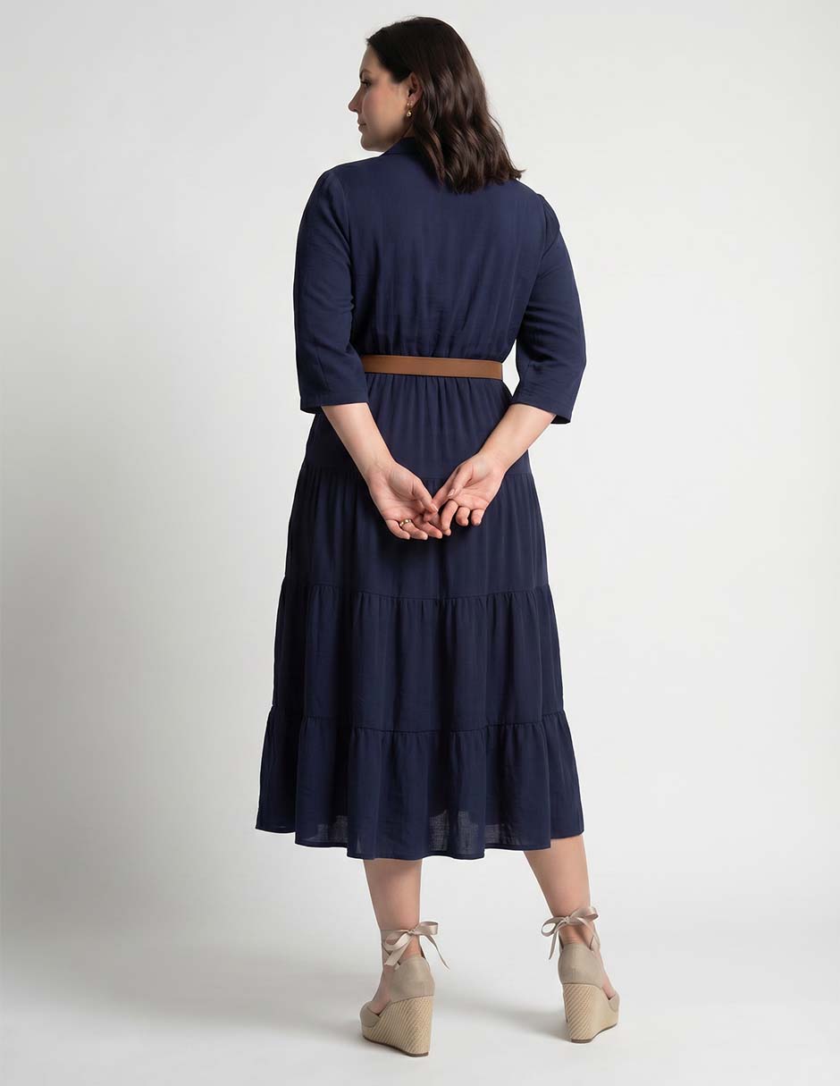 Vestido midi casual para mujer 2