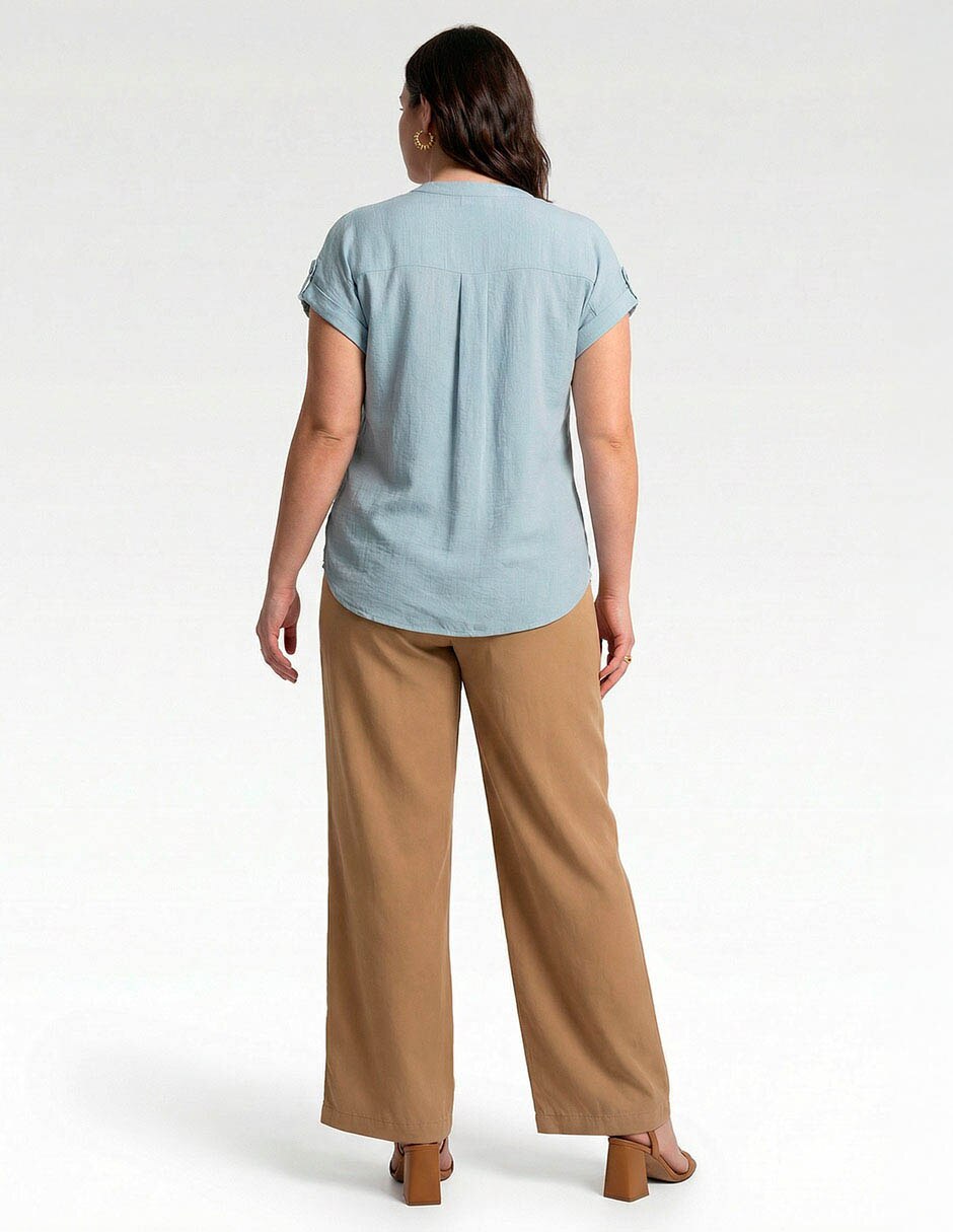 Blusa manga corta para mujer 2