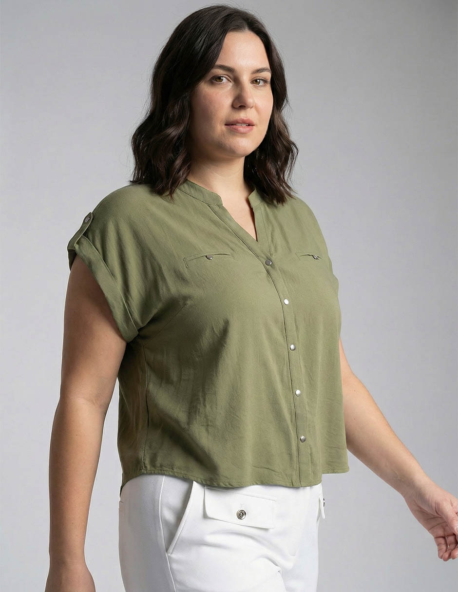 Blusa manga corta para mujer Blusa manga corta para mujer