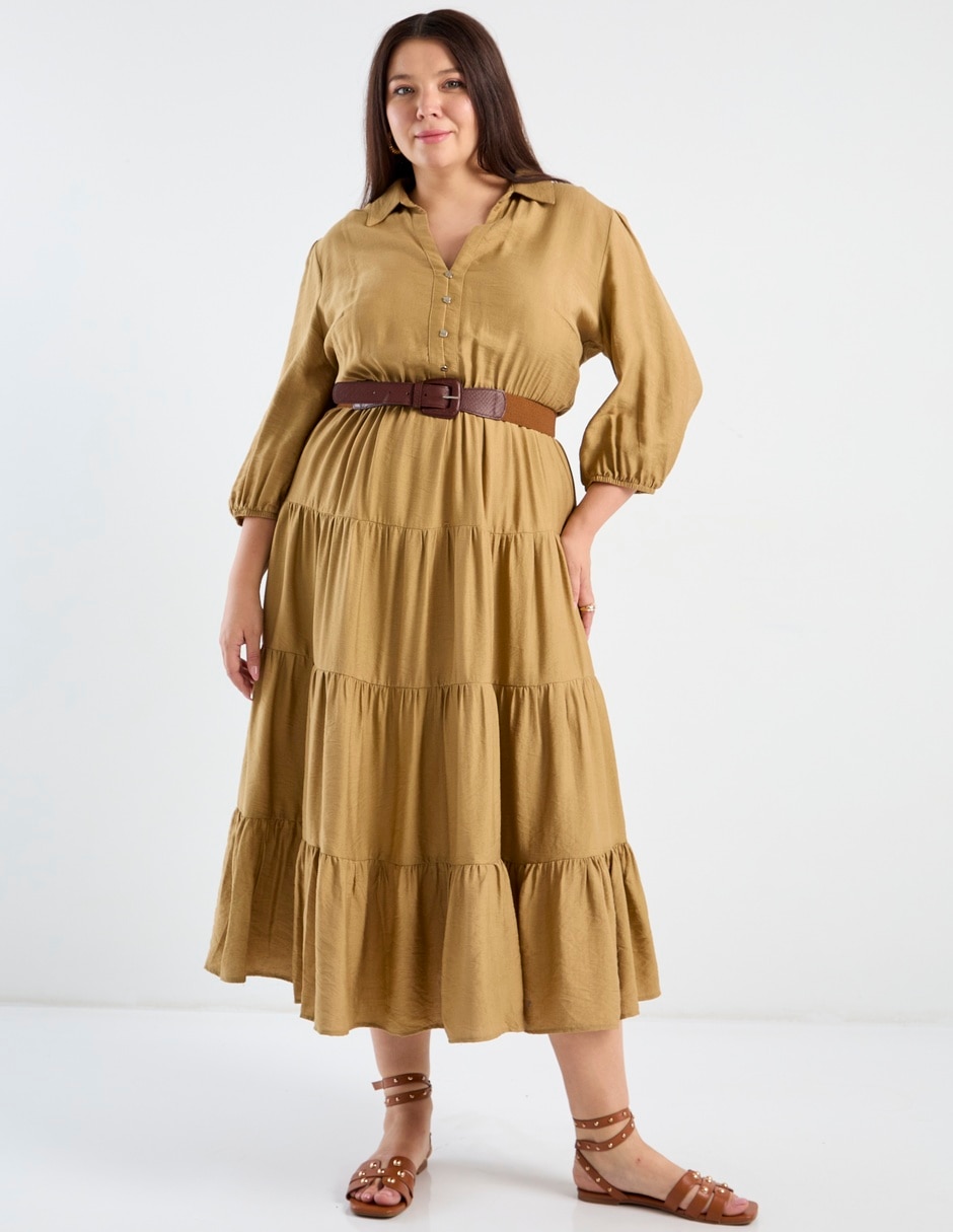Vestido midi casual para mujer 2