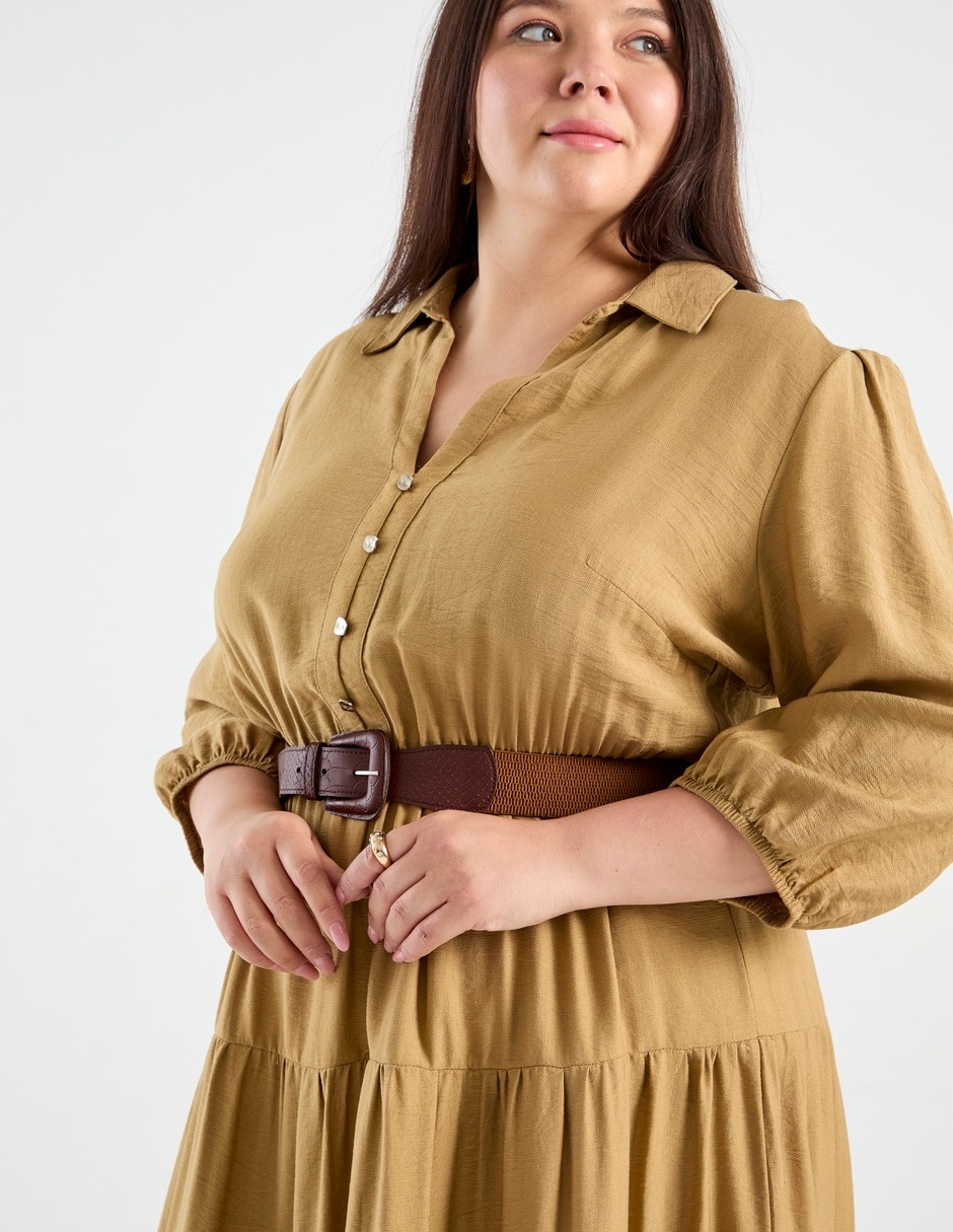 Vestido midi casual para mujer 4