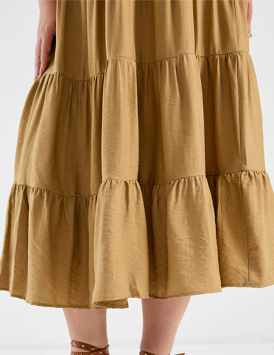 Vestido midi casual para mujer 5