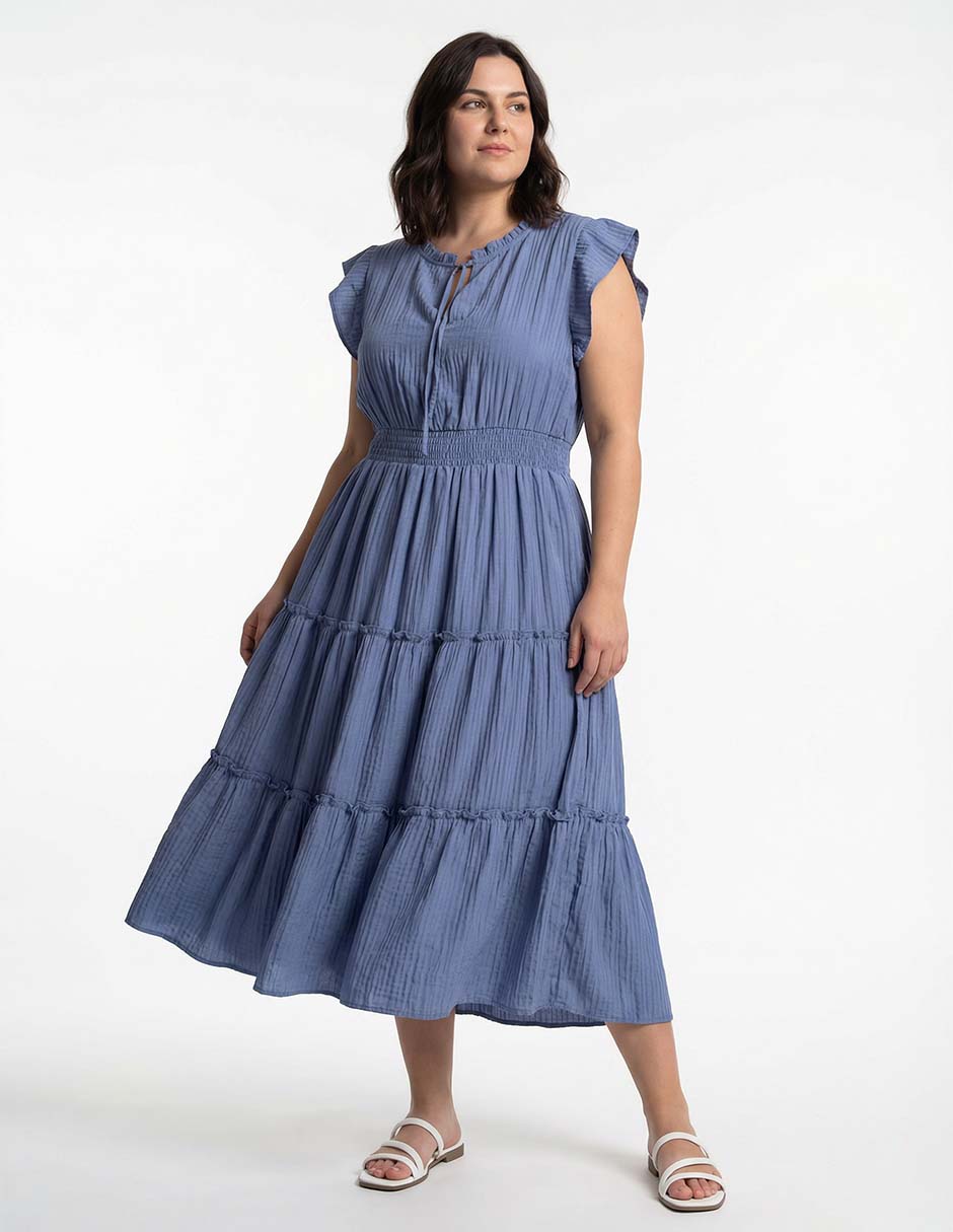 Vestido largo casual vestido "para mujer" 3
