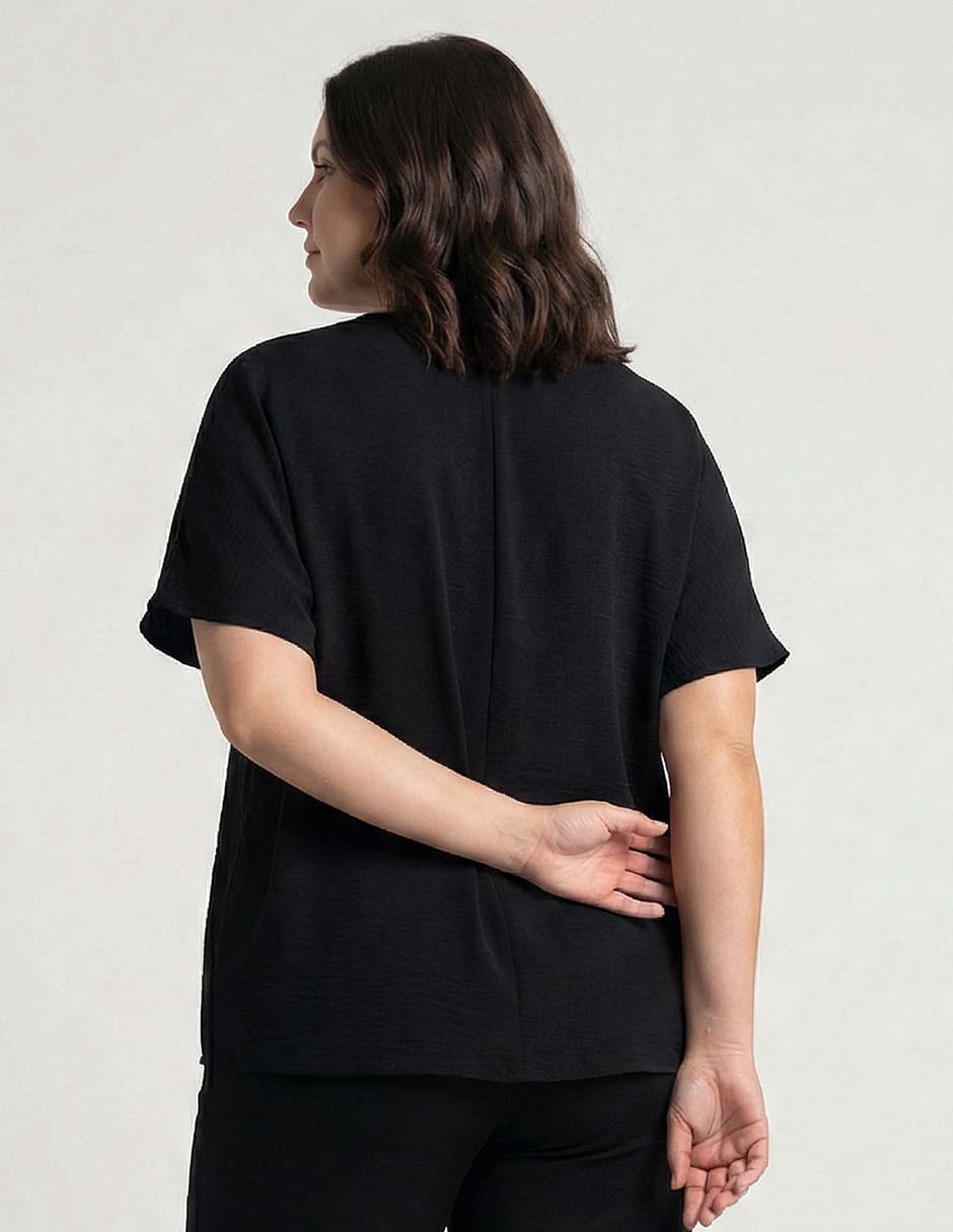 Blusa manga al codo para mujer 2