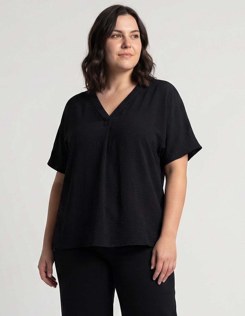 Blusa manga al codo para mujer Blusa manga al codo para mujer
