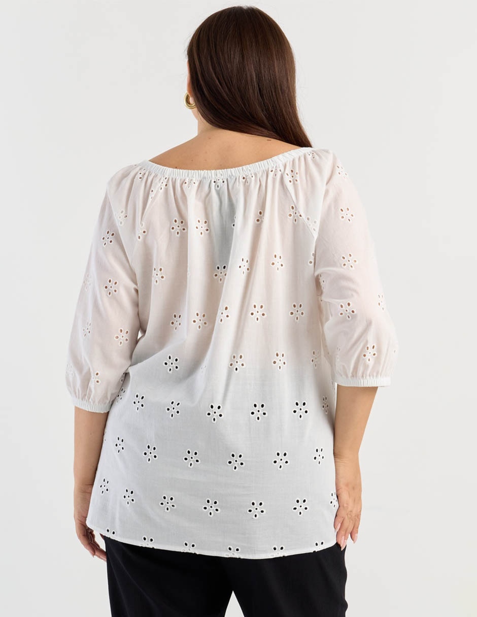 Blusa manga 3/4 para mujer 3