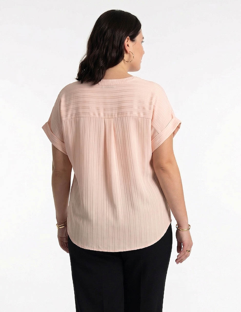 Blusa manga corta para mujer 5