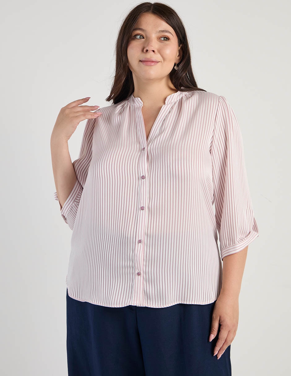 Blusa davinchy manga 3/4 para mujer