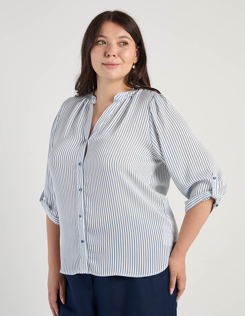 Blusa manga 3/4 para mujer 4