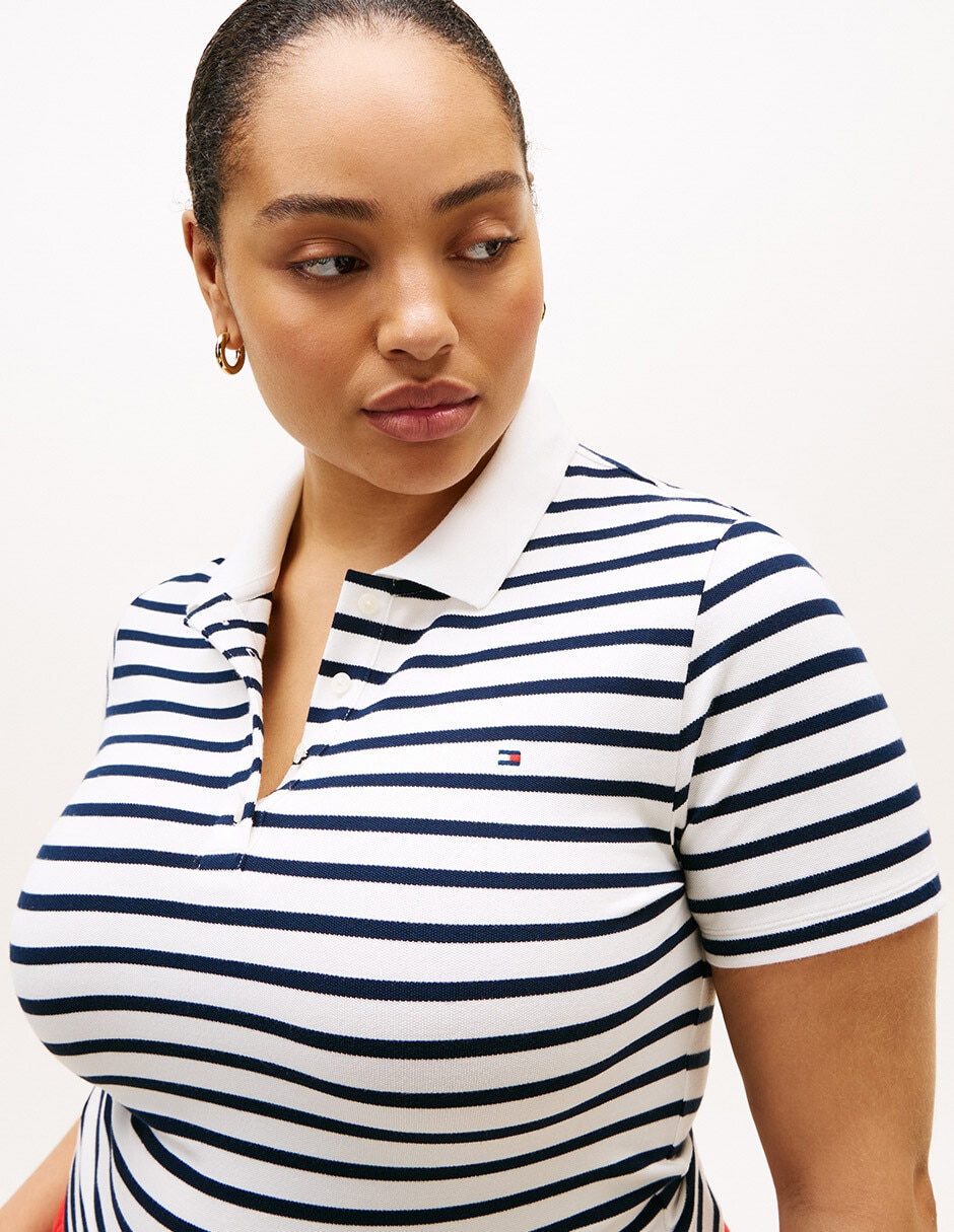 Playera tipo polo para mujer 5