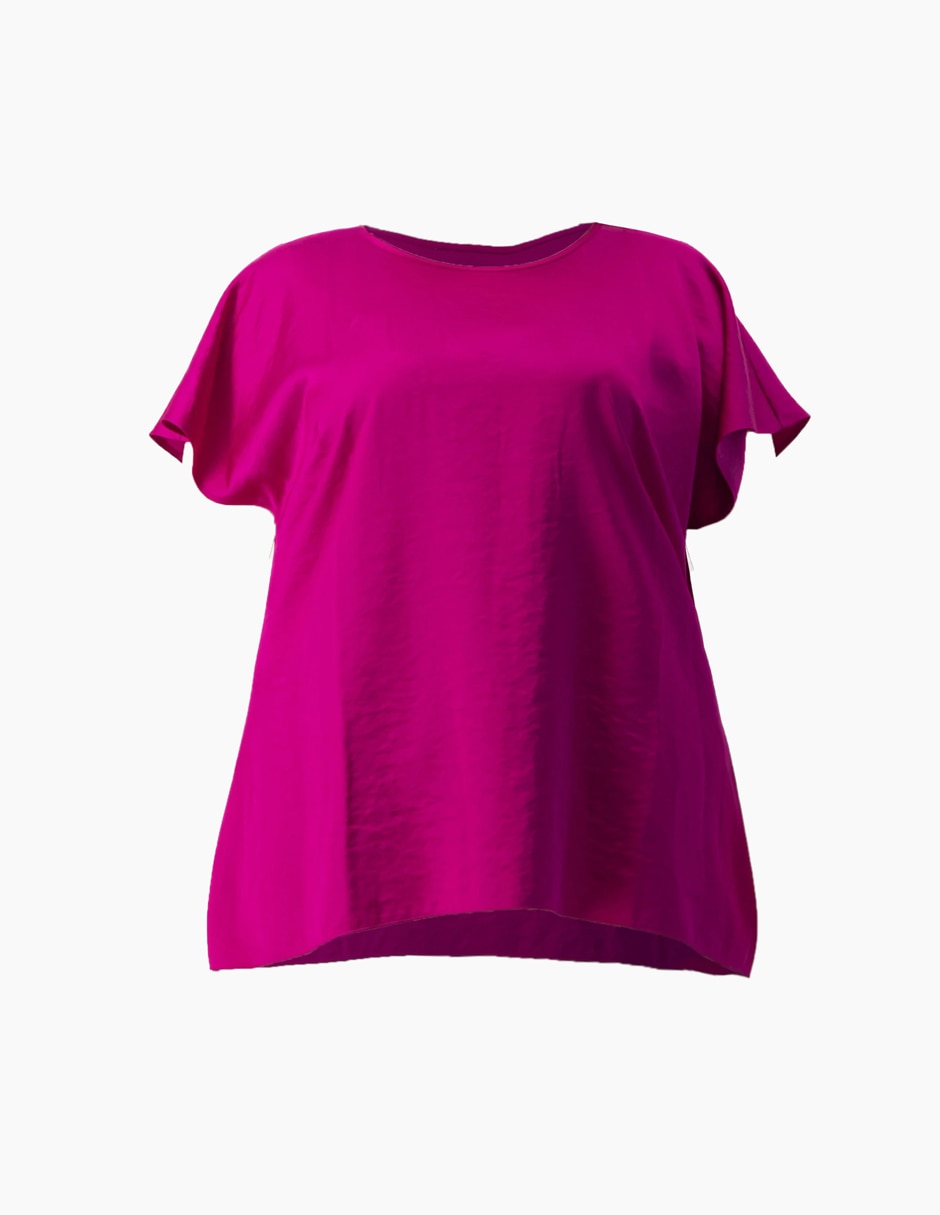 Blusa manga corta para mujer 5