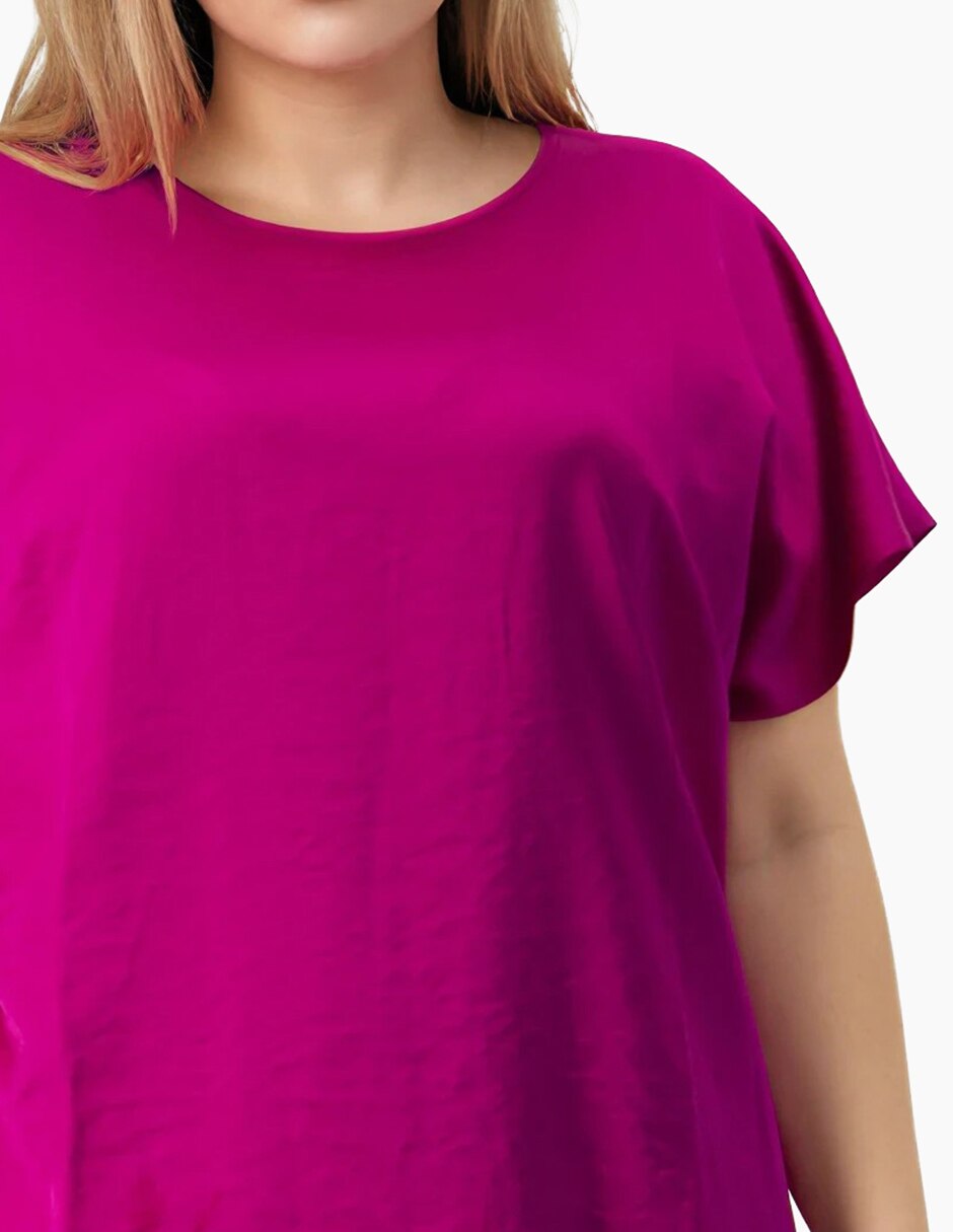 Blusa manga corta para mujer 14