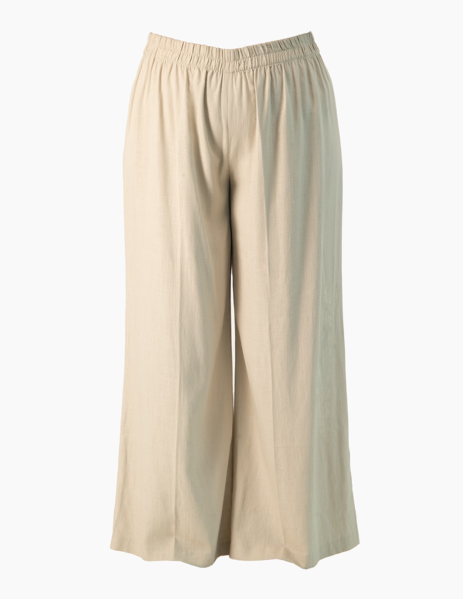 Pantalón regular amplio para mujer 13